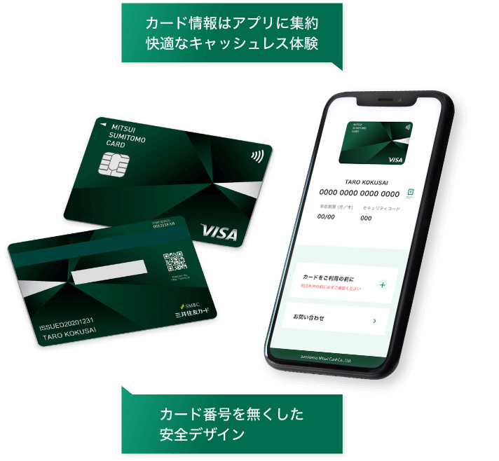 三井三友カード（NL）のカードデザイン