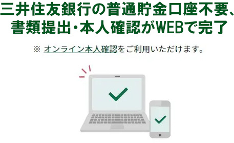 三井住友銀行カードローンは24時間WEB申込みできる